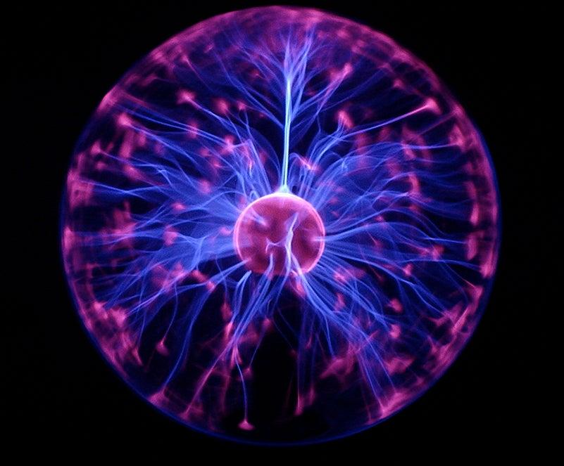 USB Plasma Ball Lamp – Colorful Lightning Globe